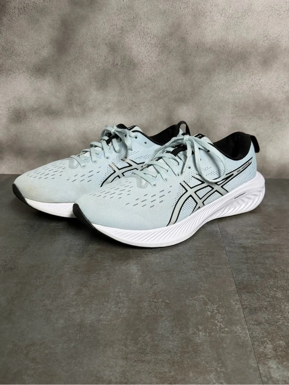 Asics Gel-Excite 10 Men's Cool Grey/Black Running Shoes 1011B600 Size 9